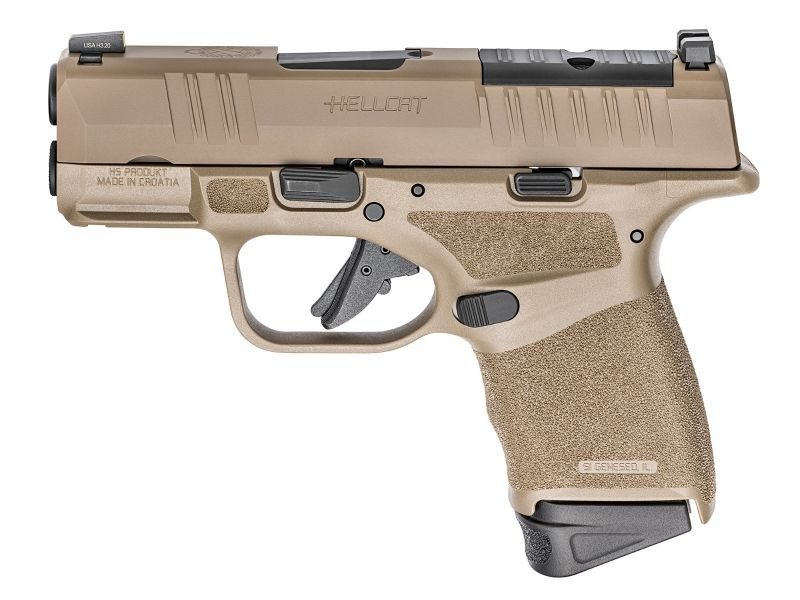 Springfield Hellcat 9mm Desert FDE Micro Compact Pistol Springfield Hellcat 9mm Desert FDE Micro Compact Pistol