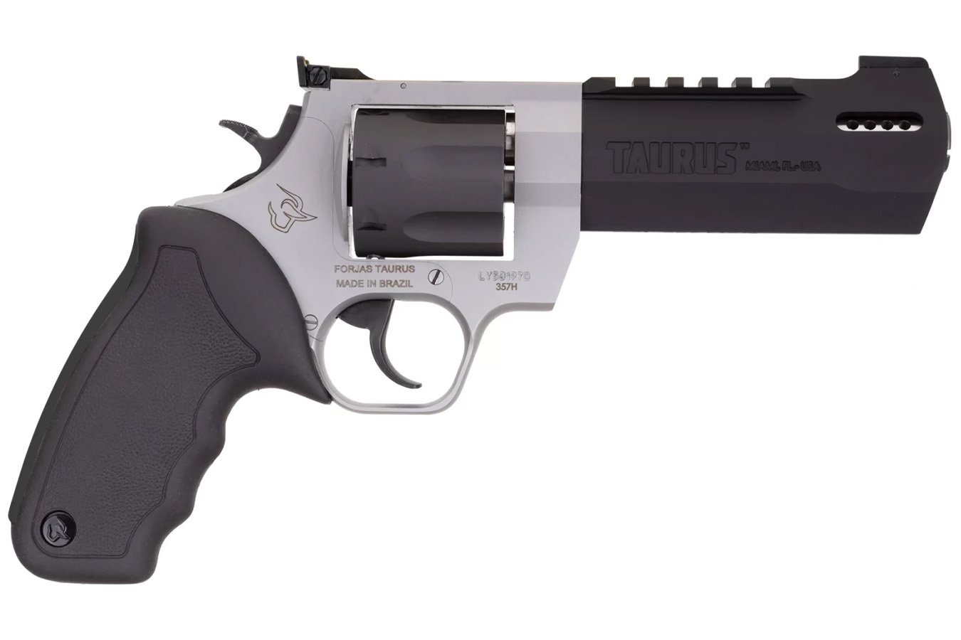 Taurus Raging Hunter 357 Mag Double-Action Revolver with 5.12 Inch Barrel Taurus Raging Hunter 357 Mag Double-Action Revolver with 5.12 Inch Barrel