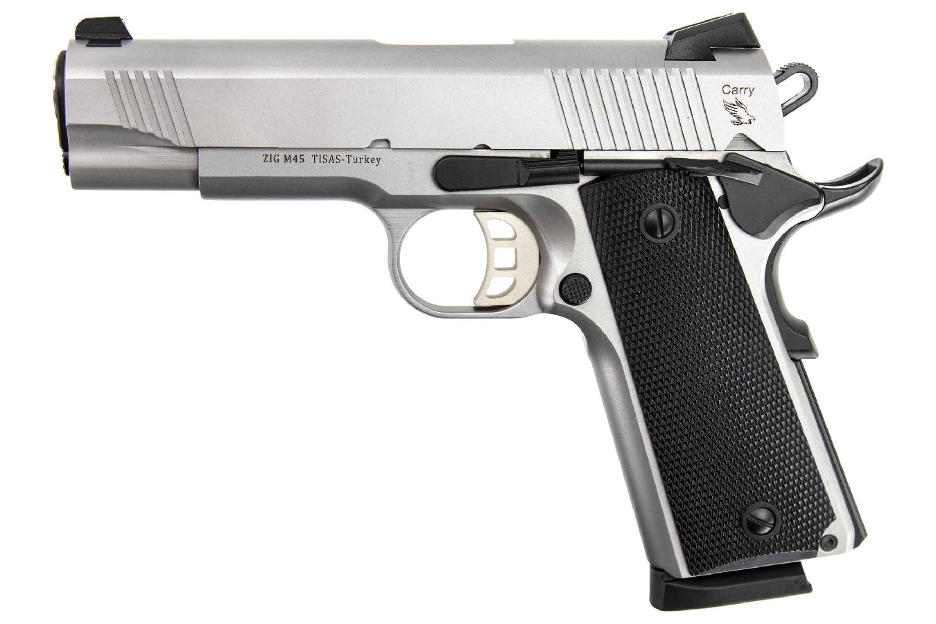 Tisas 1911 Carry 45 ACP Stainless Pistol Tisas 1911 Carry 45 ACP Stainless Pistol