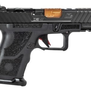 ZEV Technologies OZ-9C Elite Hyper-Comp Semi-Automatic Pistol 9mm Luger 4? Barrel 10-Round Black Black